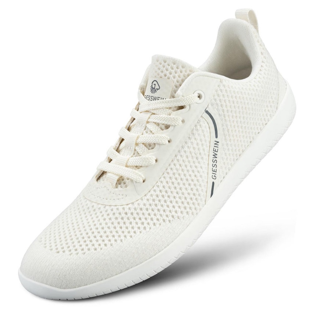 GIESSWEIN • Arctic White Merino Barefoot Sneakers